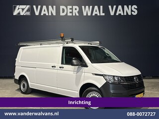 Volkswagen Transporter 2.0 TDI L2H1 Inrichting Euro6 Airco | Omvormer | Imperiaal | Camera | Trekhaak | Apple Carplay Android Auto, Cruisecontrol, Parkeersensoren