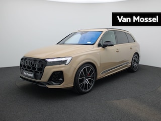 Audi Q7 60 TFSI e quattro Pro Line S Competition 490 PK l Adaptive cruise control + emergency ass. l Luchtvering l Glazen panoramadak l Vierwielbesturing l 360 graden camera l Head-up display l Elektrisch verstelbaar stuur l HD-matrix met laser l Elektr. verstelbare stoelen met geheugen l Elektrisch sluithulp portieren l Alarm Klasse III l Trekhaak