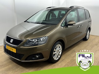 Seat Alhambra Occasion 1.4 TSI Style | Bruin | Tweedehands Seat Alhambra | Airco | Trekhaak | Bluetooth audio | Cruisecontrol