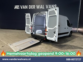 Renault Master 2.3 dCi 150pk L2H2 Laadklep Euro6 Airco | 2x zijdeur | Camera | Navigatie | LED | Cruisecontrol Parkeersensoren, Bijrijdersbank