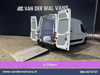 Renault Master 2.3 dCi 150pk L2H2 Laadklep Euro6 Airco | 2x zijdeur | Camera | Navigatie | LED | Cruisecontrol Parkeersensoren, Bijrijdersbank