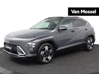Hyundai Kona 1.6 GDI HEV Premium Sky | Lederen Bekleding | Apple Carplay/Android Auto | Voor- en Achter stoelen Verwarmd | Blind-spot Collission Assist |  Schuif- / Kanteldak |