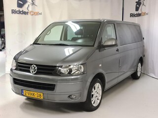 Volkswagen Transporter 2.0 TDI L2H1 DC|1E EIG|AUTOMAAT|NAP|APK11-26|CRUISE|TREKHAAK|PARK SENS