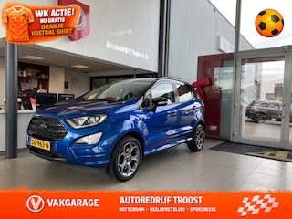 Ford Ecosport 1.0 EcoBoost ST-Line,1e Eigenaar,Dealeronderhouden,Navigatie,Achteruitrijcamera,Spraakbediening,B&O,Keyless,Halfleder/Alcantara,Stoel&Stuurverwarming,V&A Sensoren,Two Tone Lak,17 Inch Lmv