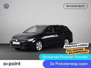 Volkswagen Golf Variant 1.0 eTSI Life | 110 pk Automaat (DSG) | Verlengde garantie | Navigatie | Parkeersensoren | Achteruitrijcamera | LED koplampen |17" All season banden |