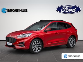 Ford Kuga 2.5 PHEV ST-Line X 225pk | Pano-dak | B&O audio | 100% Dealer Onderhouden | Full adaptive LED | Head-Up Display | Winter-pack | Standkachel | Half Leder | Apple & Android Carplay |
