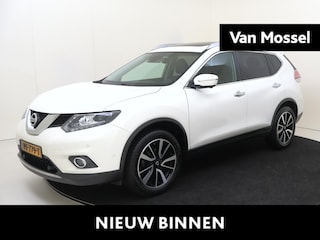 Nissan X-Trail 1.6 DIG-T Tekna | airco automatisch | cruise control | dodehoek detectie | LED koplampen | lederen bekleding | lichtmetalen velgen 19" | navigatiesysteem full map | panoramadak |