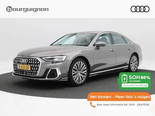 Audi A8 60 TFSi e quattro 463 Pk Automaat | Trekhaak | Stoelverwarming | Adaptive Cruise | Bang & Olufsen | Elektrische Stoelen | 360° Camera | CarPlay | 20 Inch