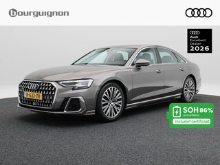 Audi A8 60 TFSi e quattro 463 Pk Automaat | Trekhaak | Stoelverwarming | Adaptive Cruise | Bang & Olufsen | Elektrische Stoelen | 360° Camera | CarPlay | 20 Inch