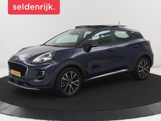 Ford Puma 1.0 EcoBoost Hybrid Titanium | Panoramadak | Stoelverwarming | Adaptive cruise | Camera | Carplay | Full LED | Stuurverwarming | Side Assist | Navigatie | Parkeerhulp | Climate control
