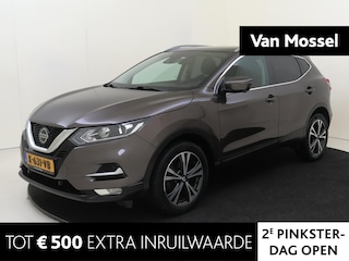 Nissan Qashqai 1.3 DIG-T Design Edition | airco automatisch | Apple Carplay/Android | cruise control | dodehoek detectie | lichtmetalen velgen 18" | navigatiesysteem full map | panoramadak |