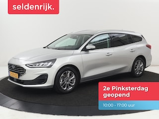 Ford Focus 1.0 EcoBoost Hybrid Titanium | Origineel NL | Carplay | Keyless | Navigatie | Climate control | Cruise control | Bluetooth | Full LED | Parkeerhulp | 38.100km NAP