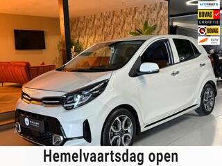 Kia Picanto 1.2 GT-Line Garantie Carplay Camera Leder StuurVW StoelVW Keyless Cruise Navi Clima Led Dab Rijklaar