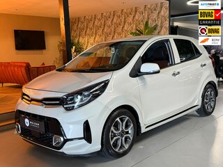 Kia Picanto 1.2 GT-Line Garantie Carplay Camera Leder StuurVW StoelVW Keyless Cruise Navi Clima Led Dab Rijklaar