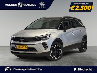 Opel Crossland Ultimate 1.2 Turbo 110pk | 180° CAMERA+SENSOREN | ALCANTARA/LEDER | AGR-STOELEN | NAVI | DAB+ | ISOFIX | FULL LED | LAGE KM | TWO-TONE | KEYLESS |