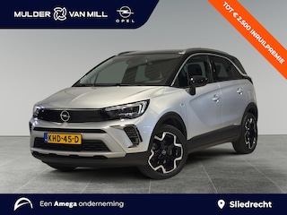 Opel Crossland Ultimate 1.2 Turbo 110pk | 180° CAMERA+SENSOREN | ALCANTARA/LEDER | AGR-STOELEN | NAVI | DAB+ | ISOFIX | FULL LED | LAGE KM | TWO-TONE | KEYLESS |
