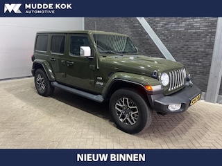 Jeep Wrangler Unlimited 4xe 380 Sahara | ACC | Leder | Camera V+A | Stoel+Stuurverwarming