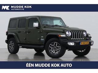 Jeep Wrangler Unlimited 4xe 380 Sahara | ACC | Leder | Camera V+A | Stoel+Stuurverwarming