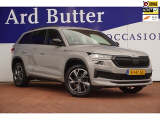Skoda Kodiaq 1.5 TSI Sportline Business+Comf+functie-Pakket+vitrual+Leder= 28-DECEMBER 2021 = NIEUW-TYPE !!