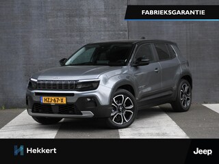 Jeep Avenger Summit 54kWh 156pk Automaat DODE HOEK | ADAP. CRUISE | ELEK. ACHTERKLEP | CAMERA | STOELVERWARMING