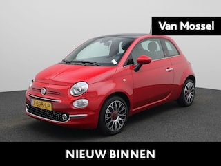 Fiat 500 1.0 Hybrid RED | Panoramadak | Lichtmetalen velgen | Parkeersensoren