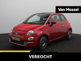 Fiat 500 1.0 Hybrid RED | Panoramadak | Lichtmetalen velgen | Parkeersensoren