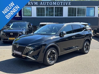 Nissan Qashqai 1.3 MHEV Xtronic N-Connecta HEAD-UP DISPLAY| ELEKTRISCHE ACHTERKLEP| PANORAMADAK| STOEL + STUURVERWARMING| VOORRUITVERWARMING | 360 CAMERA| ADAPTIVE CRUISE CONTROL| DODE HOEK SENSOR
