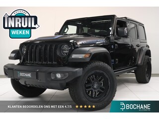 Jeep Wrangler Unlimited 4xe 380 Pk Rubicon | Trekhaak | Adaptieve cruise | Camera | Stoel & stuur verwarming | Hardtop |