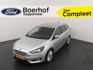 Ford Focus Wagon 125pk Titanium | Nwe. distributieriem | Trekhaak | Voorruit verwarmd | Camera | Clima | Cruise |