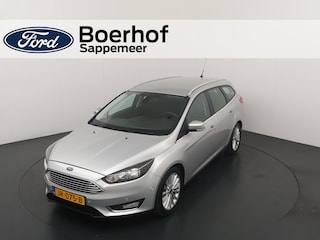 Ford Focus Wagon 125pk Titanium | Nwe. distributieriem | Trekhaak | Voorruit verwarmd | Camera | Clima | Cruise |