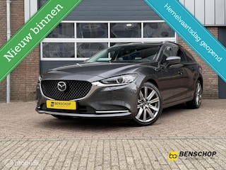 Mazda 6 Sportbreak 2.5 SkyActiv-G 194 Luxury Schuifdak Navi Bose 360 Camera Leer LED Carplay