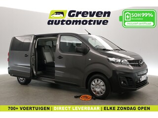Opel Vivaro 75 kWh L3H1 | DC | 9 Zits | Snelladen | SOH 99% | Incl. BTW/BPM | Airco | Cruise | Camera | Carplay