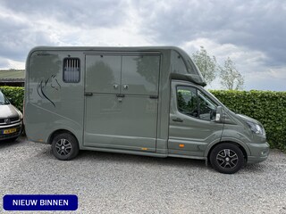 Ford Transit | Horsetruck | KRISMAR | STALLION 3XL | 2024 | HENGST | 39.400KM | AUTOMAAT | 3-SEAT | L3 | SUPERDELUXE | BELGISCH KENTEKEN