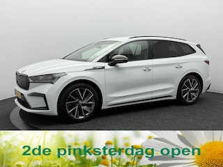Skoda Enyaq iV 60 Sportline SOH 94,2% | Trekhaak | Matrix Led | Leer | Stoel/Stuurverwarming | Camera | Navigatie