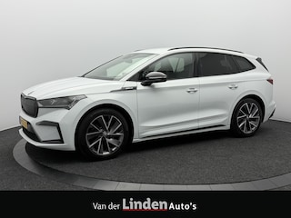 Skoda Enyaq iV 60 Sportline SOH 94,2% | Trekhaak | Matrix Led | Leer | Stoel/Stuurverwarming | Camera | Navigatie