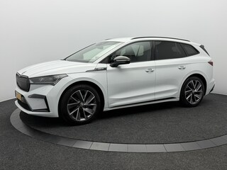 Skoda Enyaq iV 60 Sportline SOH 94,2% | Trekhaak | Matrix Led | Leer | Stoel/Stuurverwarming | Camera | Navigatie