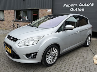 Ford C-MAX 1.6 EcoBoost Titanium trekhaak cruise .sportvelgen .Navi . alle onderhouds beurten aanwezig. Distrubusie vernieuwd .  Panodak.
