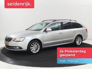 Skoda Superb 1.8 TSI Ambition Business | Leder/Alcantara | Stoelverwarming | Trekhaak | Bi-Xenon | Climate control | Parkeerhulp | Cruise control | Getint glas