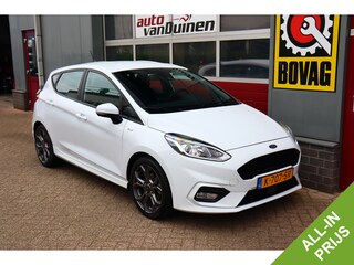 Ford Fiesta 1.0 EcoBoost ST-Line O.a: Clima, Cruise, PDC, Carplay, Rijklaar, Etc. All-in prijs!