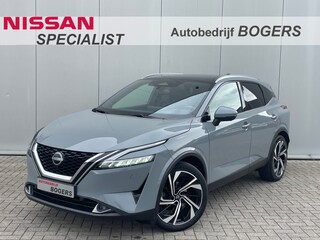 Nissan Qashqai 1.3 MHEV Tekna Plus Automaat Navigatie, Panoramadak, 20"Lm, Leder, LED, 360 Camera, Pro-Pilot, Climate Control, Head Up Display