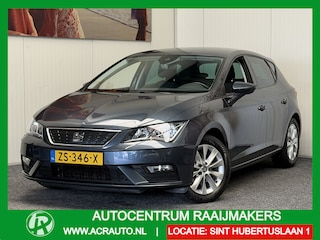 Seat Leon 1.0 TSI ECO STYLE BUSINESS INTENSE NAVIGATIE CRUISE CONTROL CLIMATE CONTROL APPLE CARPLAY/ANDROID RIJSTROOKSENSOREN 16" LICHTMETALEN VELGEN TREKHAAK PDC ZEER MOOI !!