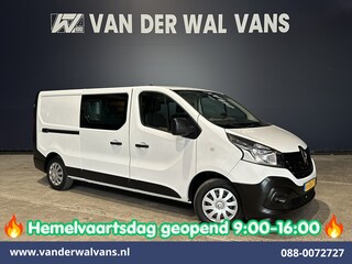 Renault Trafic 1.6 dCi 126pk L2H1 Dubbele Cabine Euro6 Airco | 5-Zits | Camera | Navigatie | Trekhaak | Cruisecontrol Parkeersensoren