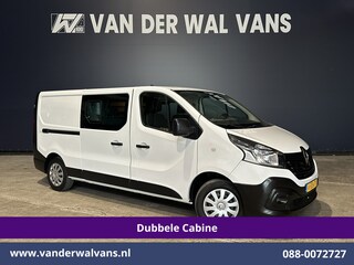 Renault Trafic 1.6 dCi 126pk L2H1 Dubbele Cabine Euro6 Airco | 5-Zits | Camera | Navigatie | Trekhaak | Cruisecontrol Parkeersensoren