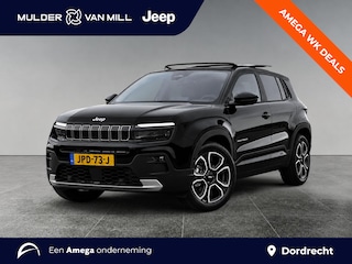 Jeep Avenger Summit 54 kWh | Schuif/Kanteldak | Elektr. achterklep | Adapt. Cruise | Stoelverw.  |