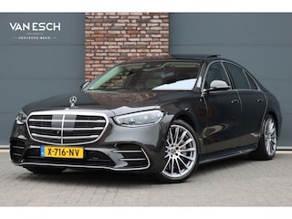 Mercedes-Benz S-klasse 580 e 4MATIC AMG Line | Achterasbesturing | Luchtvering | Distronic+ | Massage | Exclusief Nappa Leder | Stoelventilatie V+A | HUD | Parfumering | Soft-Close | 3D-Display | Digital Light |