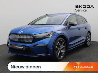 Skoda Enyaq iV 80 Sportline 204PK Aut. SOH 96%, Trekhaak, 360gr. Camera, Head-Up Display, Crystal Face, Matrix LED, Memorystoelen, Elektr. Achterklep, 20" LM Velgen