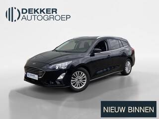 Ford Focus 1.0 EcoBoost Hybrid 125 pk Titanium X Wagon Navigatie - Apple Carplay/ Android Auto - Camera - Draadloos opladen telefoon - Elektrische achterklep