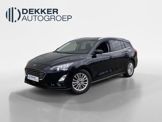 Ford Focus 1.0 EcoBoost Hybrid 125 pk Titanium X Wagon Navigatie - Apple Carplay/ Android Auto - Camera - Draadloos opladen telefoon - Elektrische achterklep