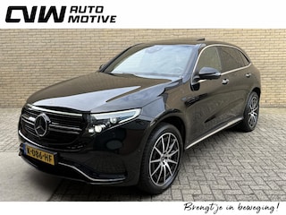 Mercedes-Benz EQC 400 4MATIC Business Solution AMG 80kWh | 94% SOH | Schuif/kanteldak | 360 camera | Burmester | Adaptieve cruise | 20 inch | Apple CarPlay | Keyless | Matrix-LED | DAB | Navigatie | Sfeerverlichting | Stoelverwarming | Memory | Volleding onderhouden