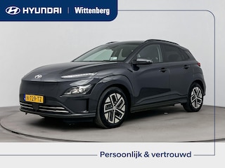 Hyundai Kona EV FASHION 64 kWh | DODEHOEK DETECTIE | PDC | 3 FASEN | WARMTEPOMP | CAMERA | CLIMA | CRUISE ADAPT. | NAVI | PRIVACY GLASS | DAKRAILING | APPLE CAR PLAY & ADROID AUTO |